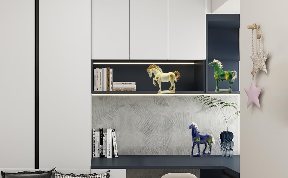 Ceramic Horse Sculpture