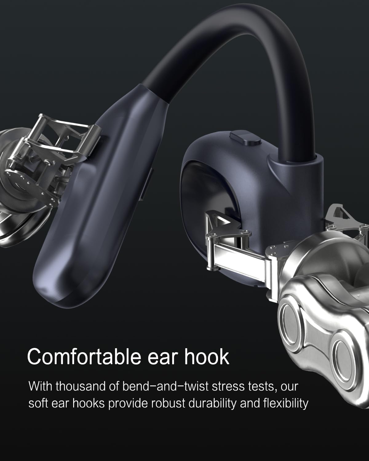 Open Ear Headphones Waterproof, Bluetooth