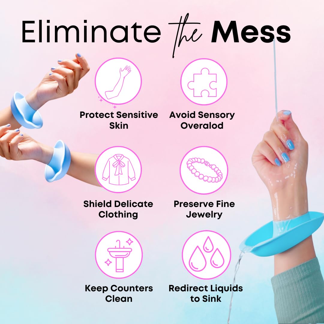 LiquiBands Face Washing Wristbands