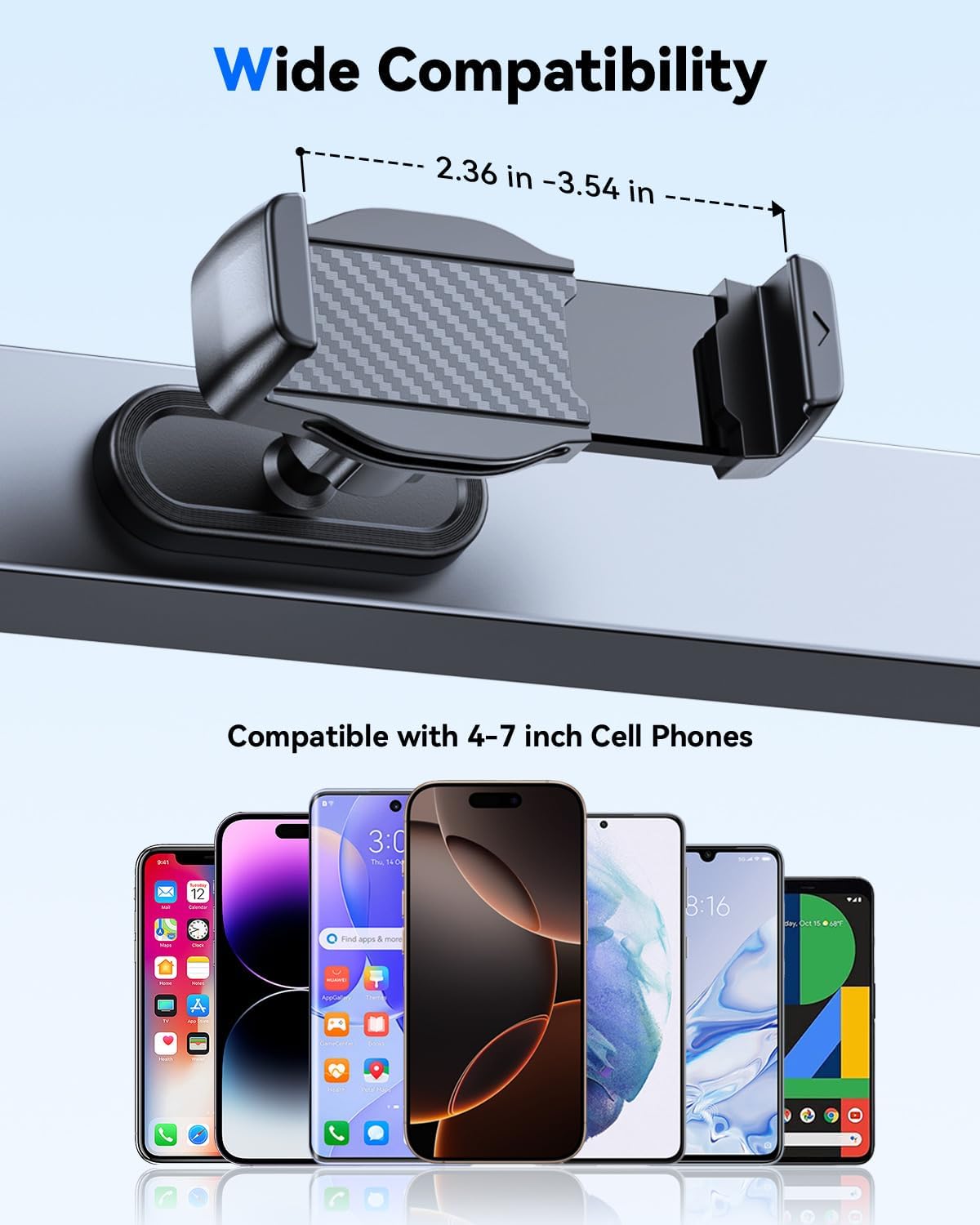 Gym Magnetic Phone Holder