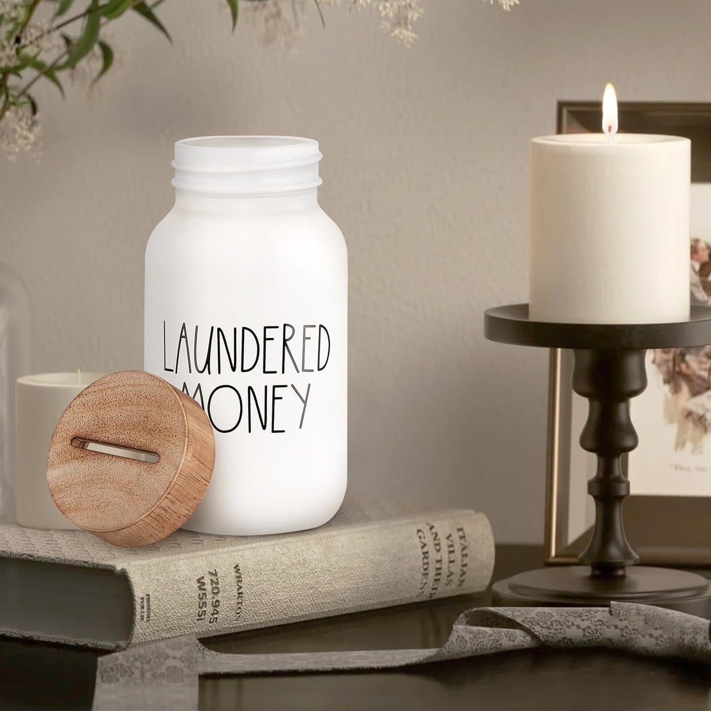 Funny Laundered Money Tip Jar Piggy Bank