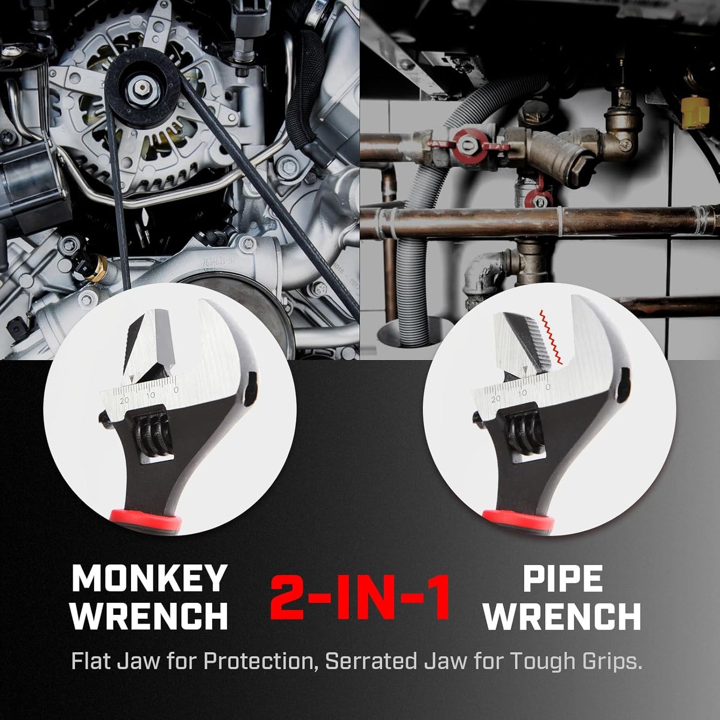 53-Piece Socket Ratchet Wrench Set