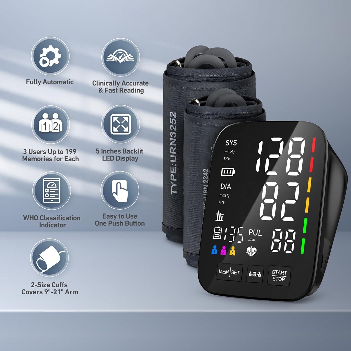Blood Pressure Monitor for Home Use