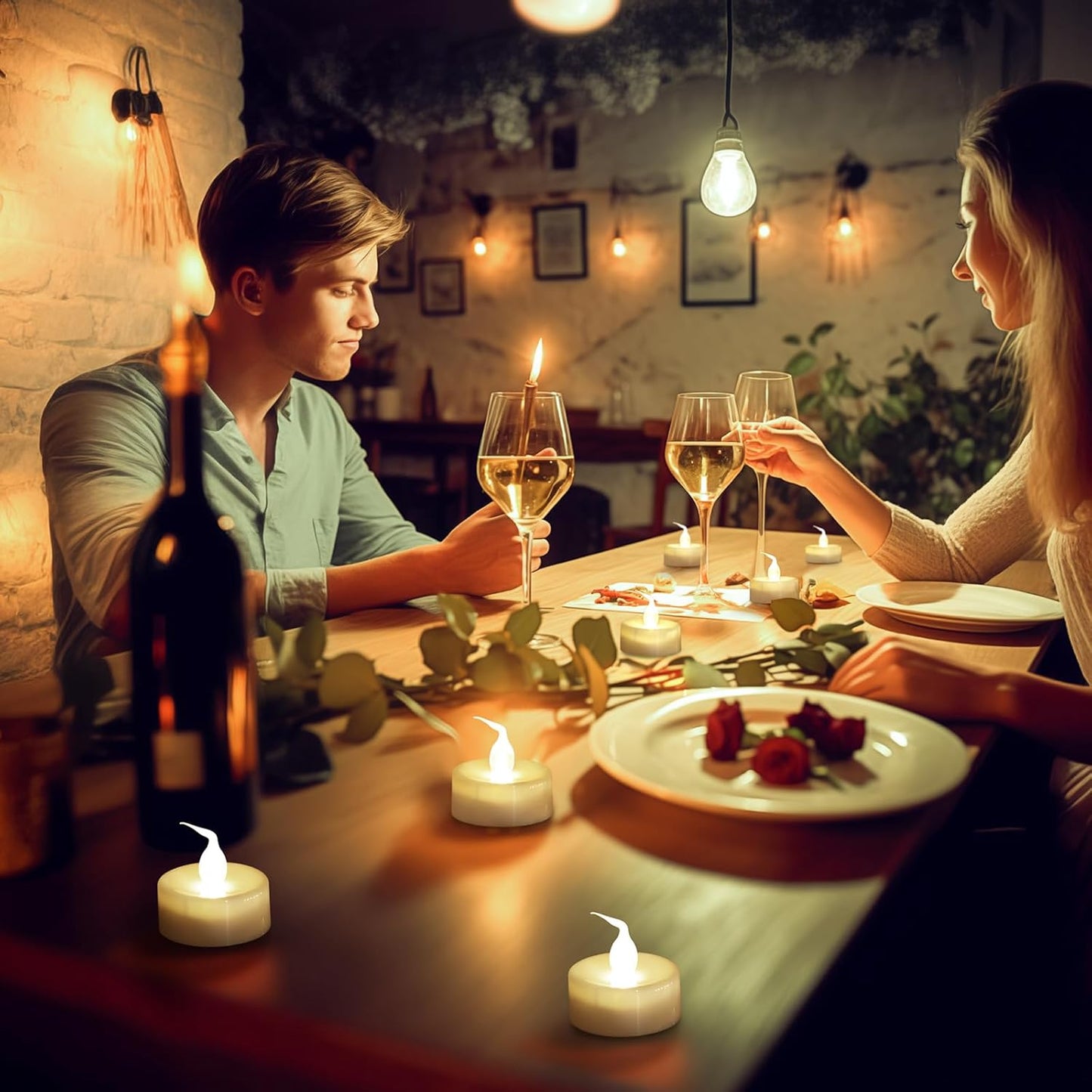 Topstone LED Candles 12 Pack Warm White