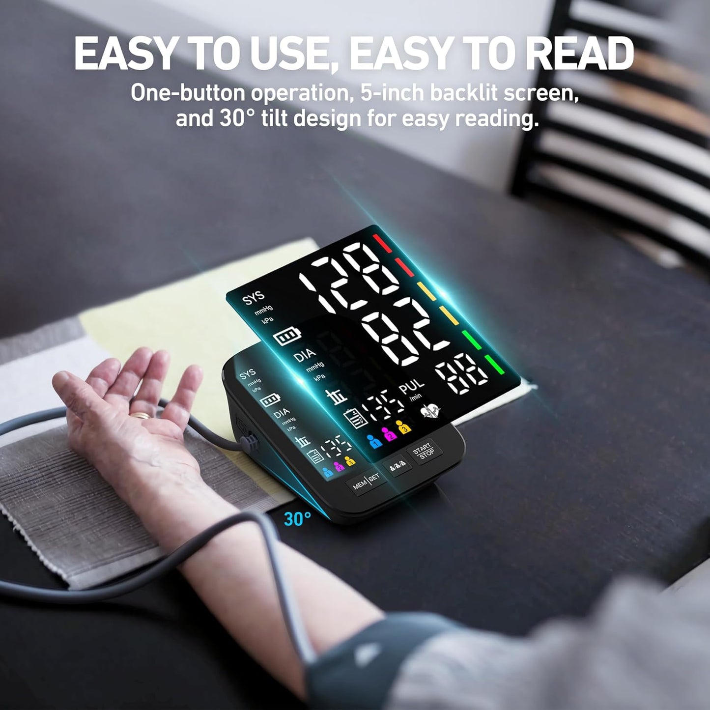 Blood Pressure Monitor for Home Use