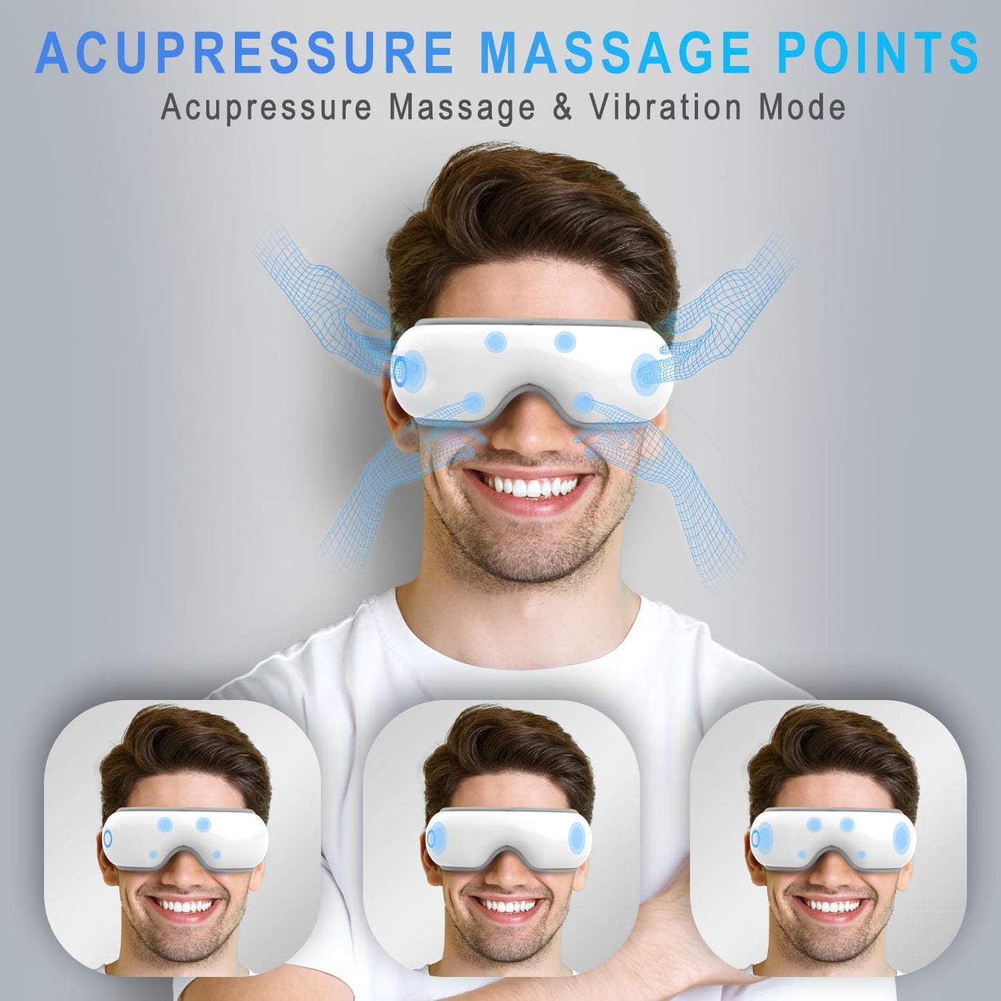 Eye Massager with Heat and Music Sleep Eye Mask