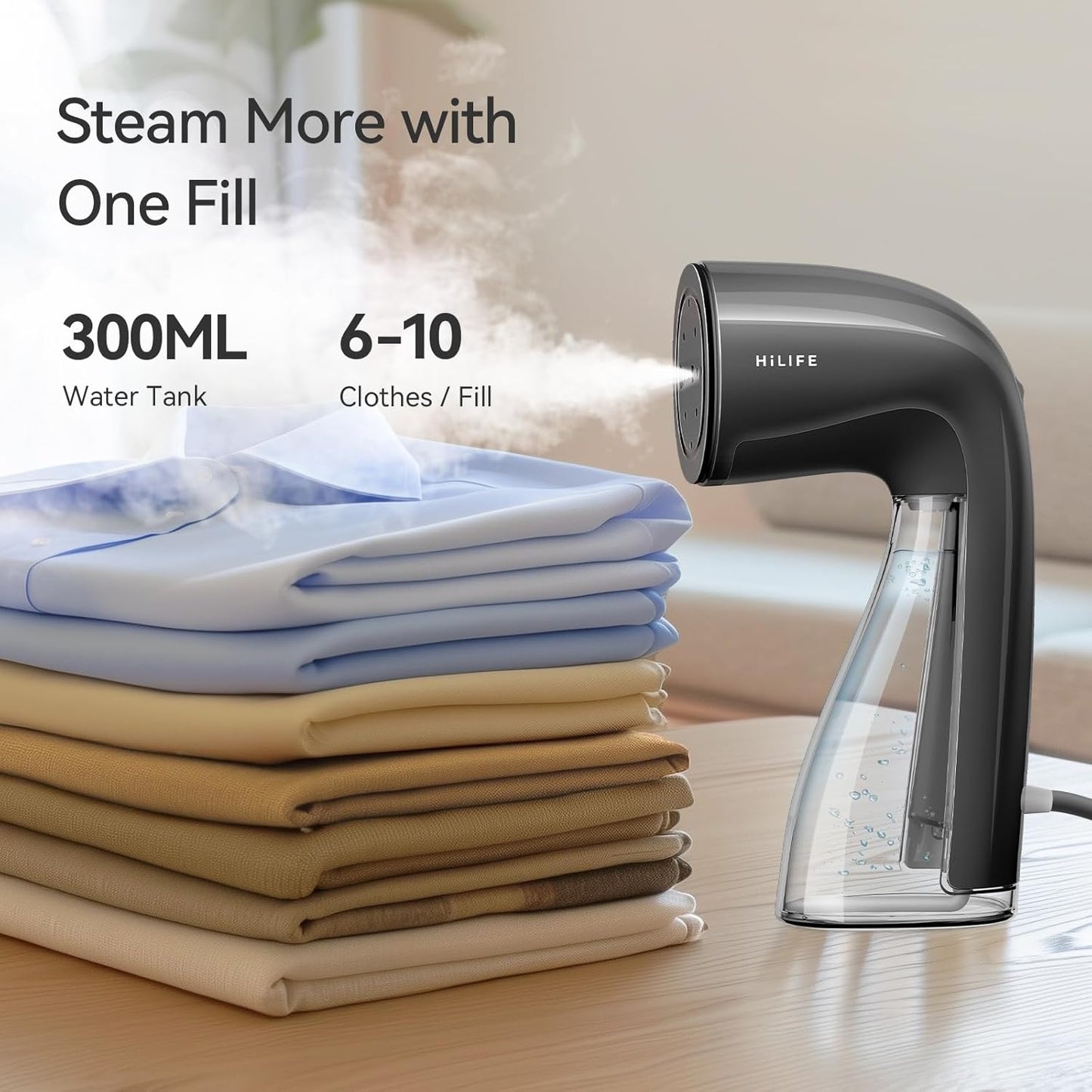 HiLIFE Portable Steamer for Clothes