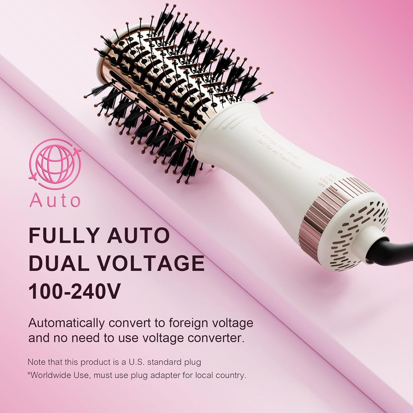 4-in-1 Travel Blow Dryer Brush