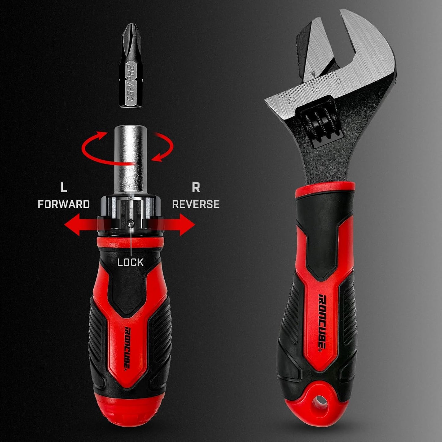53-Piece Socket Ratchet Wrench Set