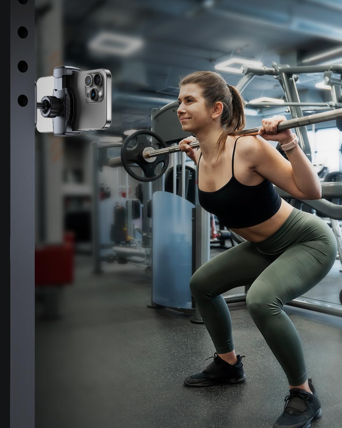 Gym Magnetic Phone Holder