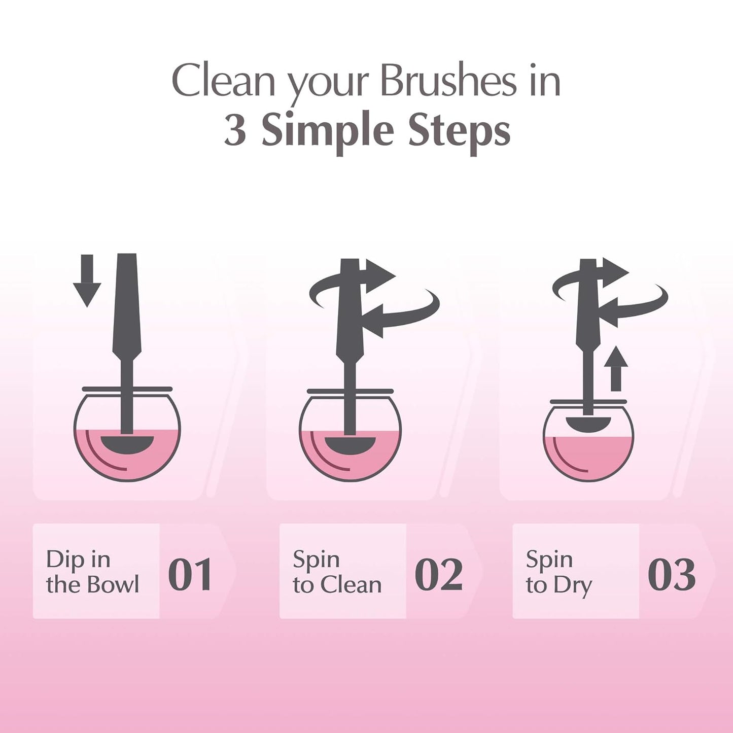 Luxe Electric Makeup Brush Cleaner
