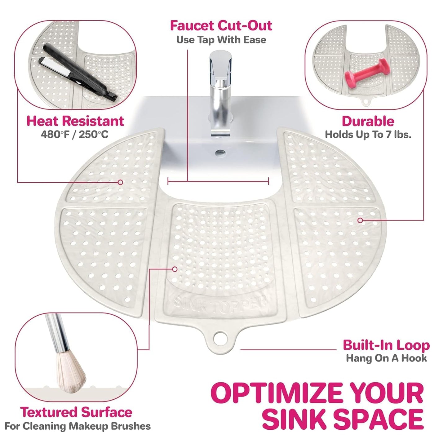 Sink Topper Foldable Sink Cover