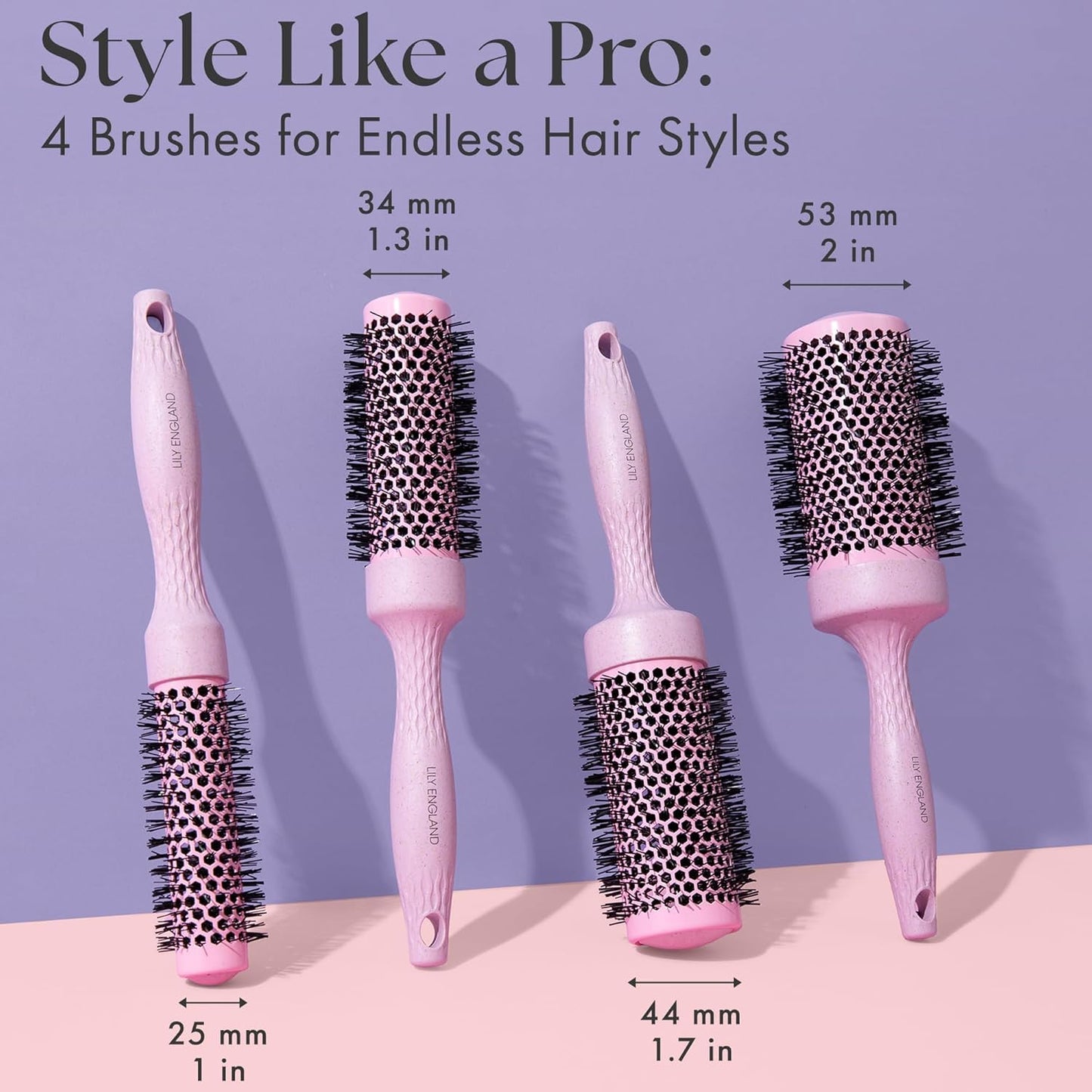 Lily England Round Blow Dry Brush Set