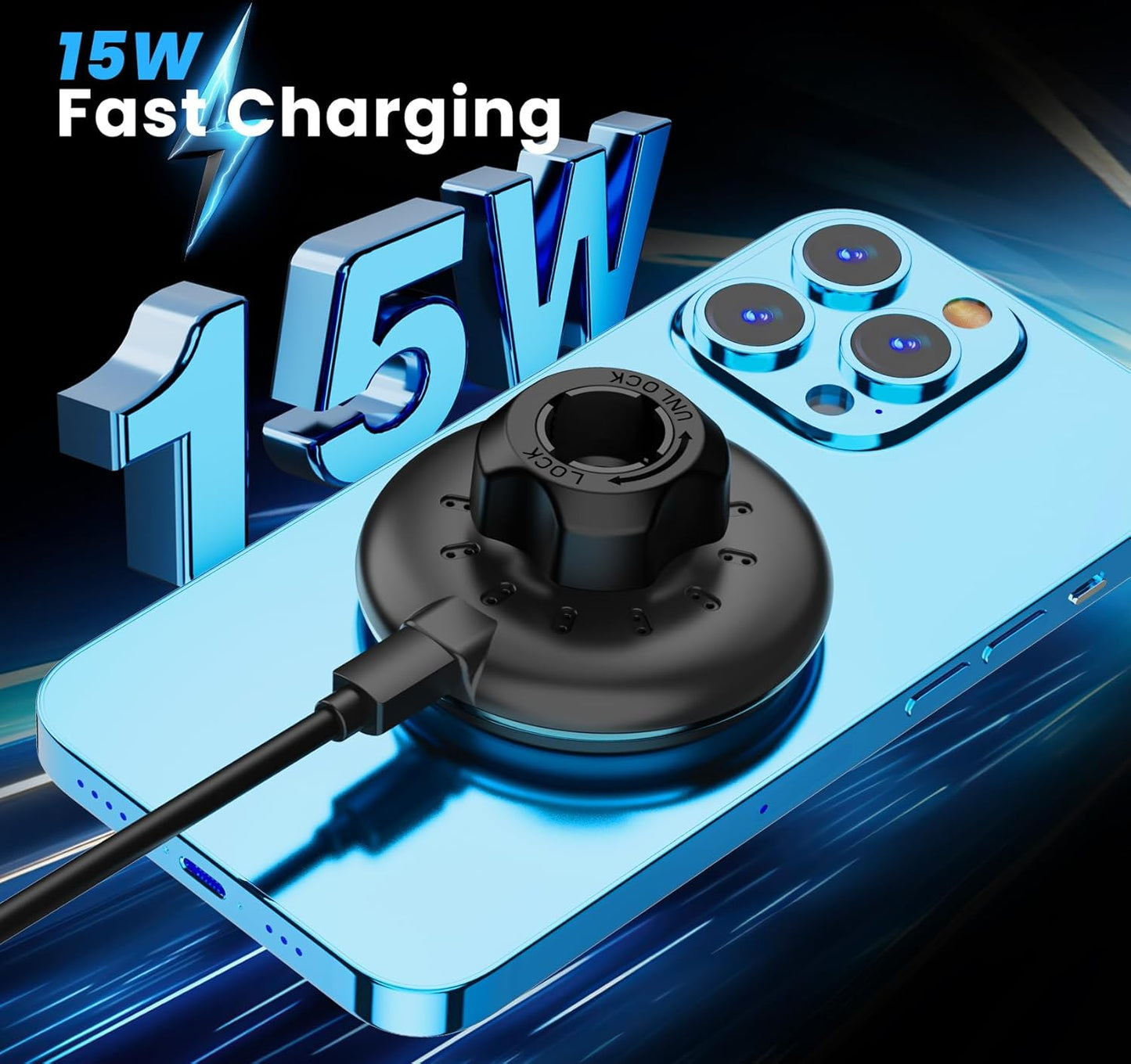 Magnetic Wireless Cup Phone Holder for Magsafe
