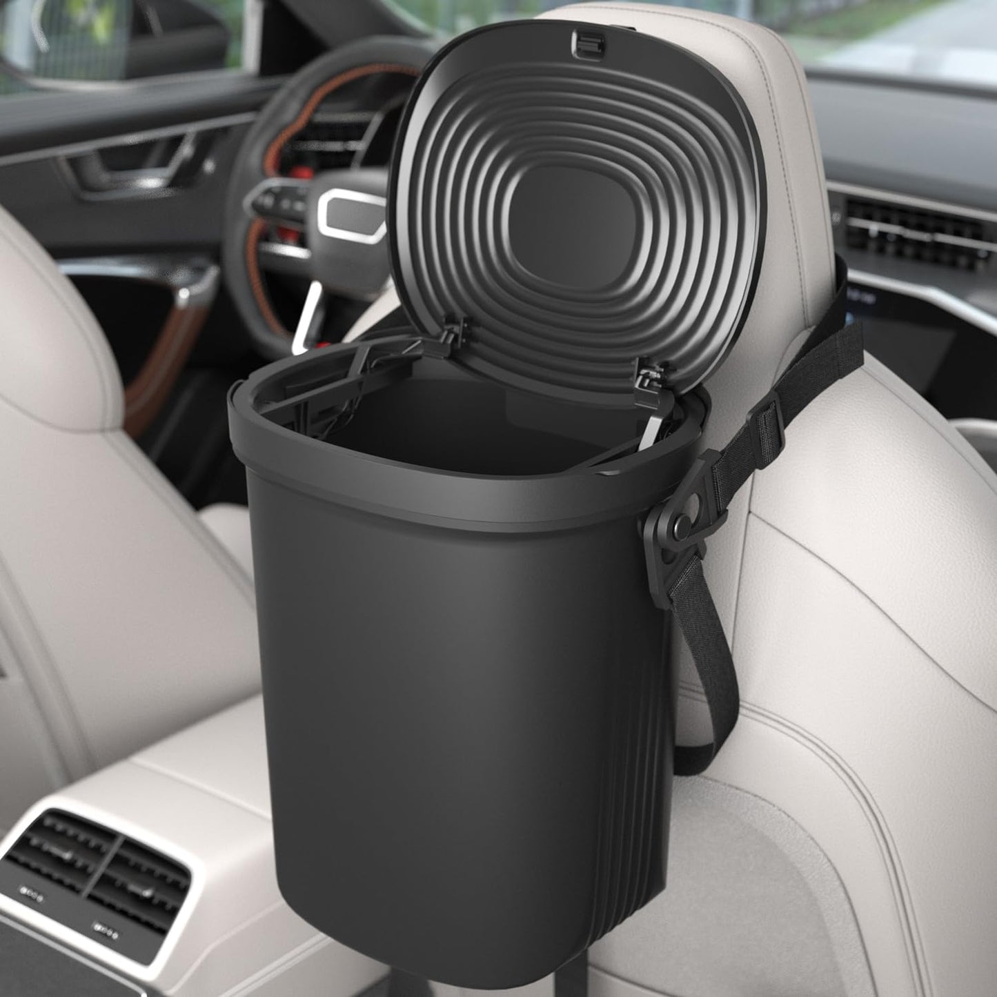 Leakproof Car Container (Storage or Trash)