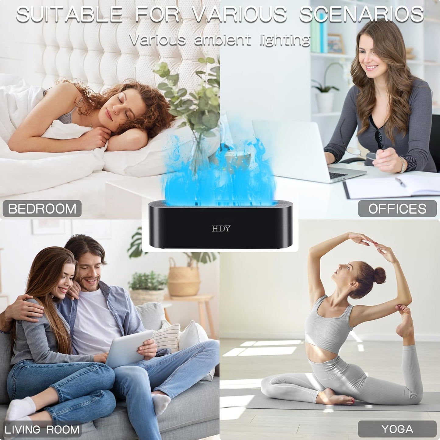 Flame Essential Oil Diffuser