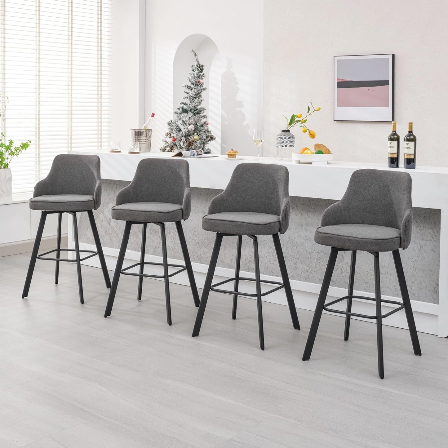 Bar Stools Set of 4