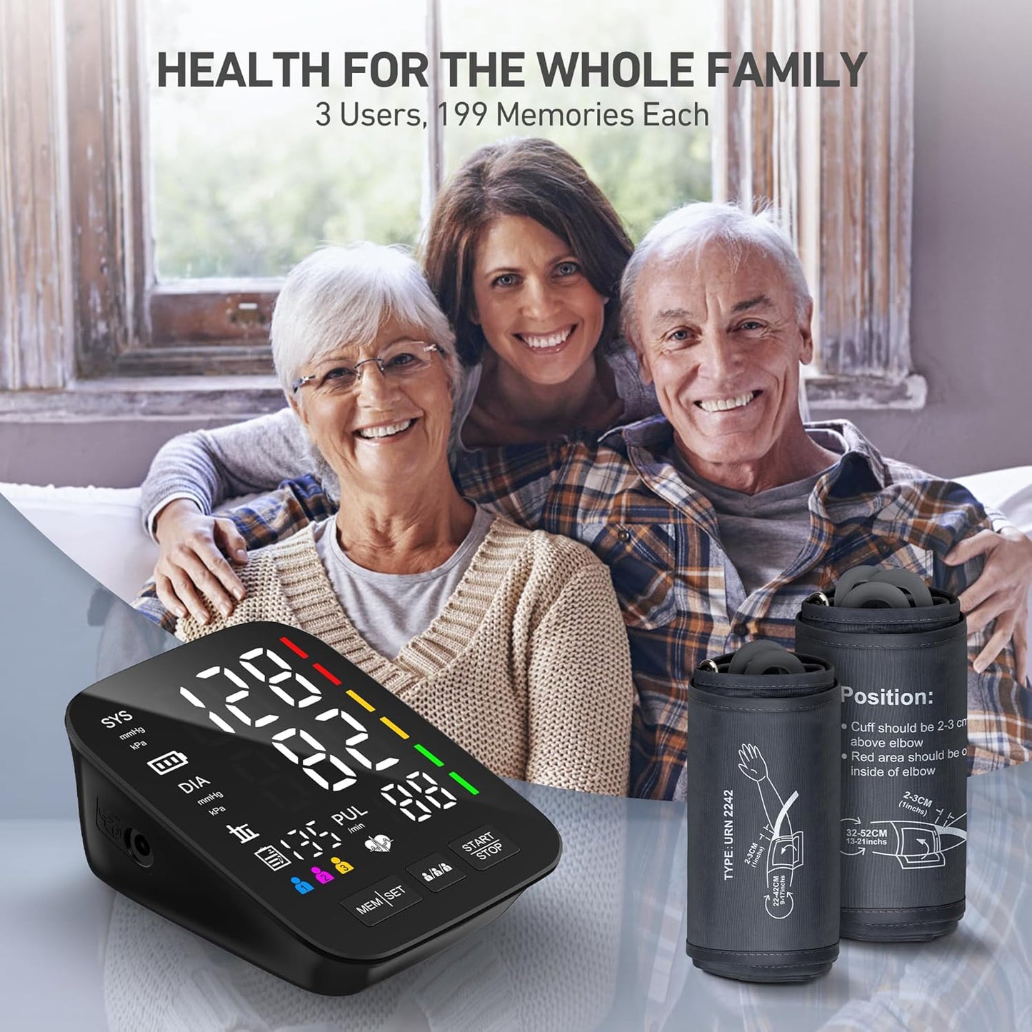 Blood Pressure Monitor for Home Use