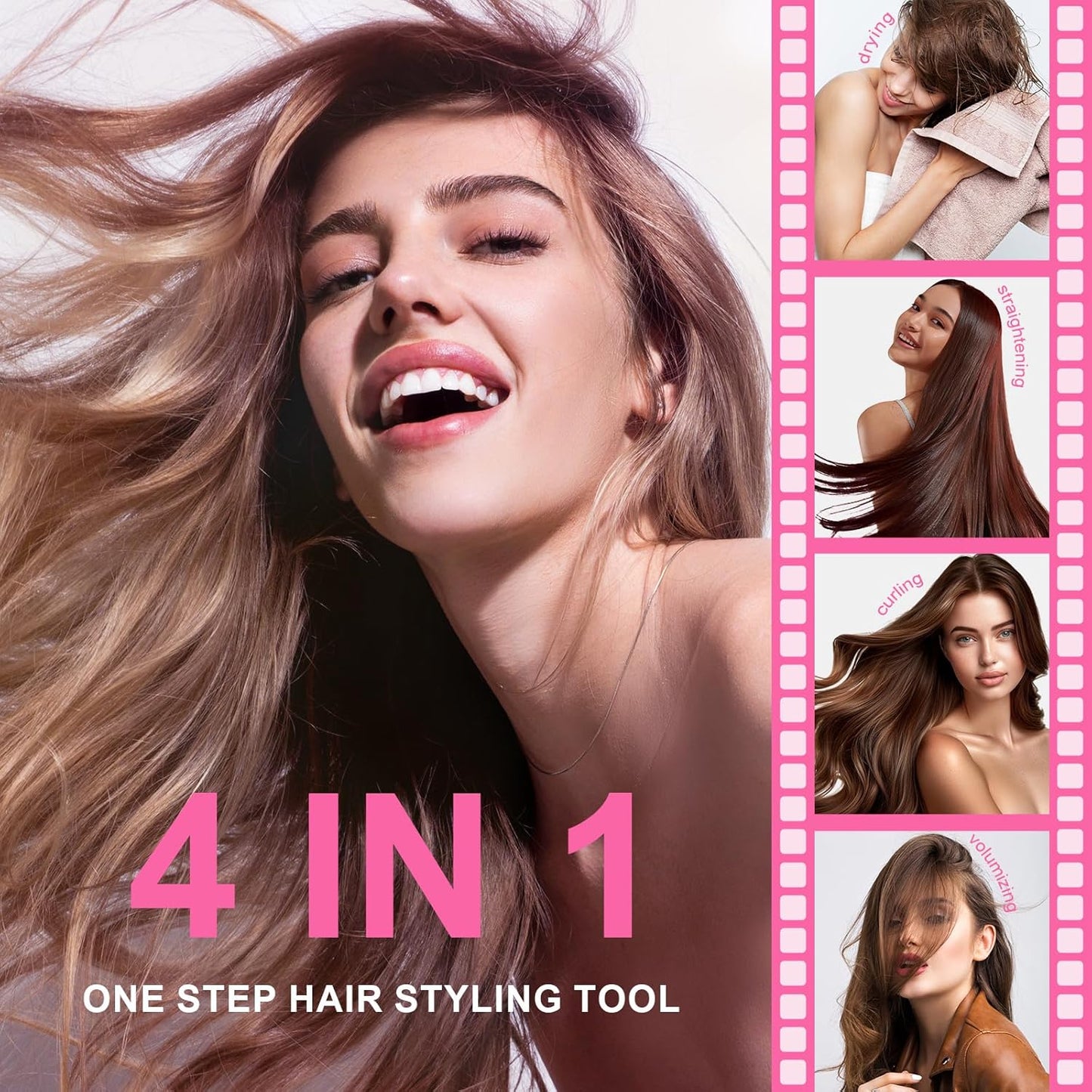 4-in-1 Travel Blow Dryer Brush