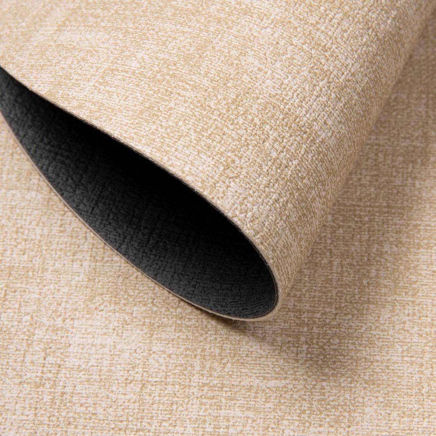 Round Leather Placemats Set of 4-Heat Resistant&Waterproof