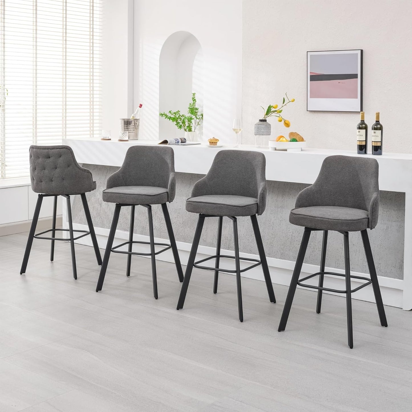 Bar Stools Set of 4