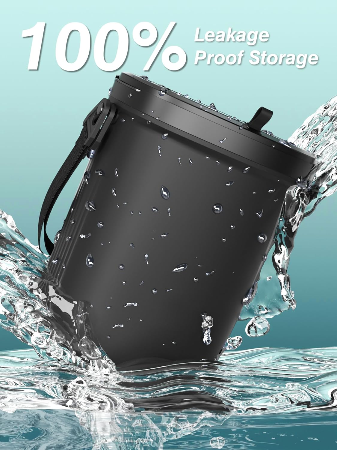 Leakproof Car Container (Storage or Trash)