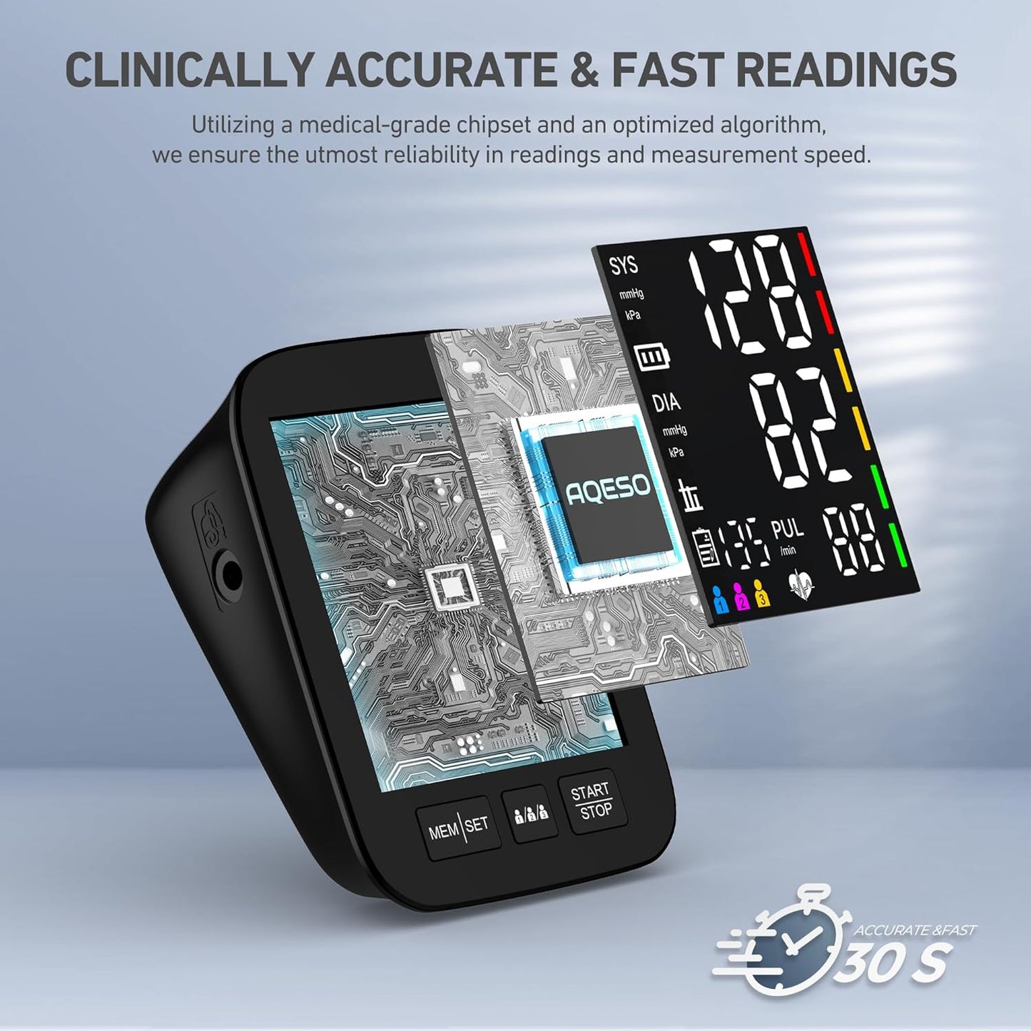 Blood Pressure Monitor for Home Use