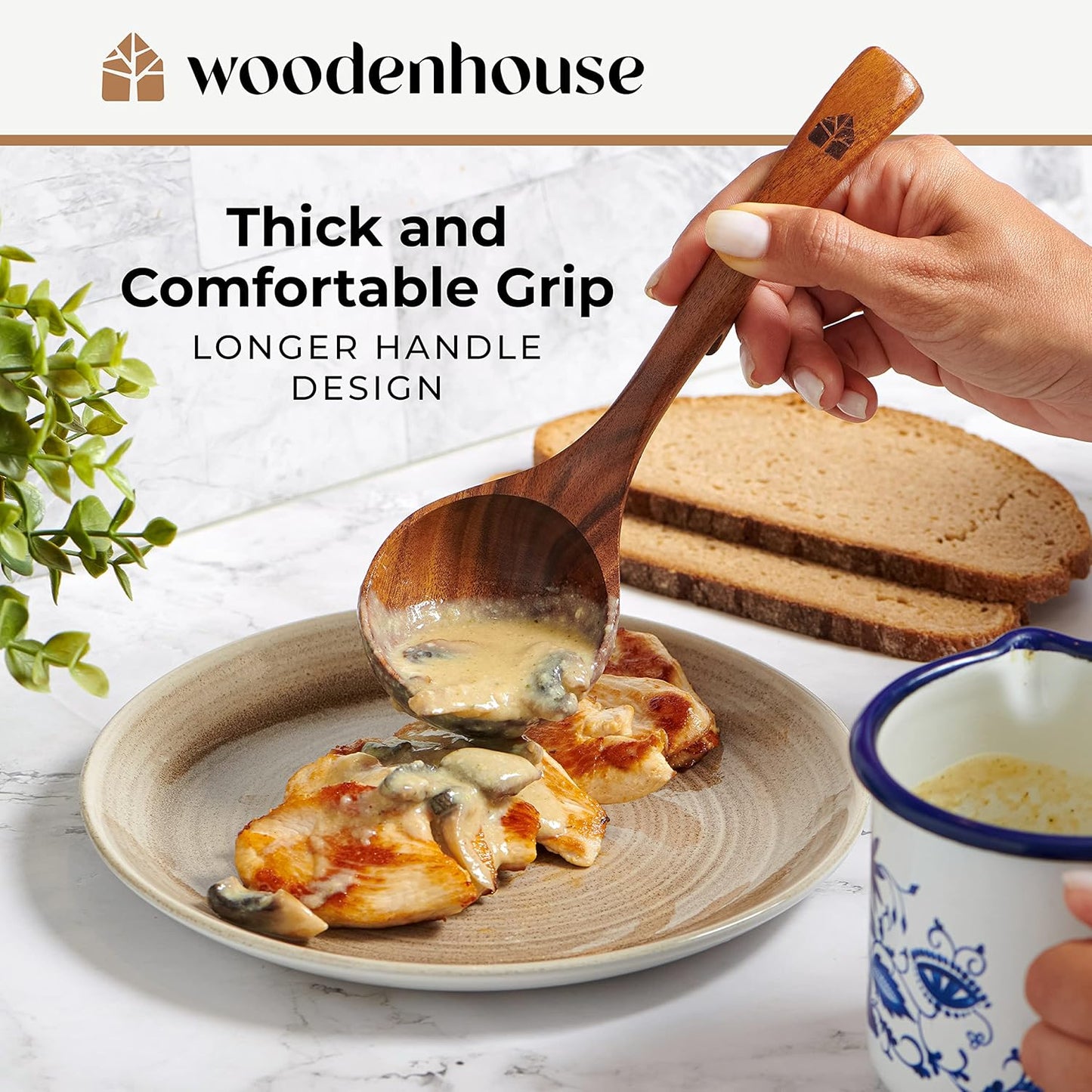 Non-Stick Wooden Spoon Set
