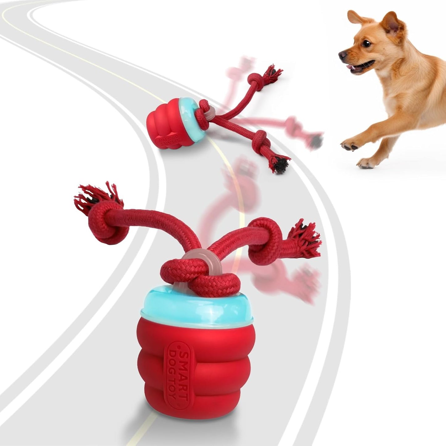 Motion Activated Interactive Dog Toy Rolling Ball