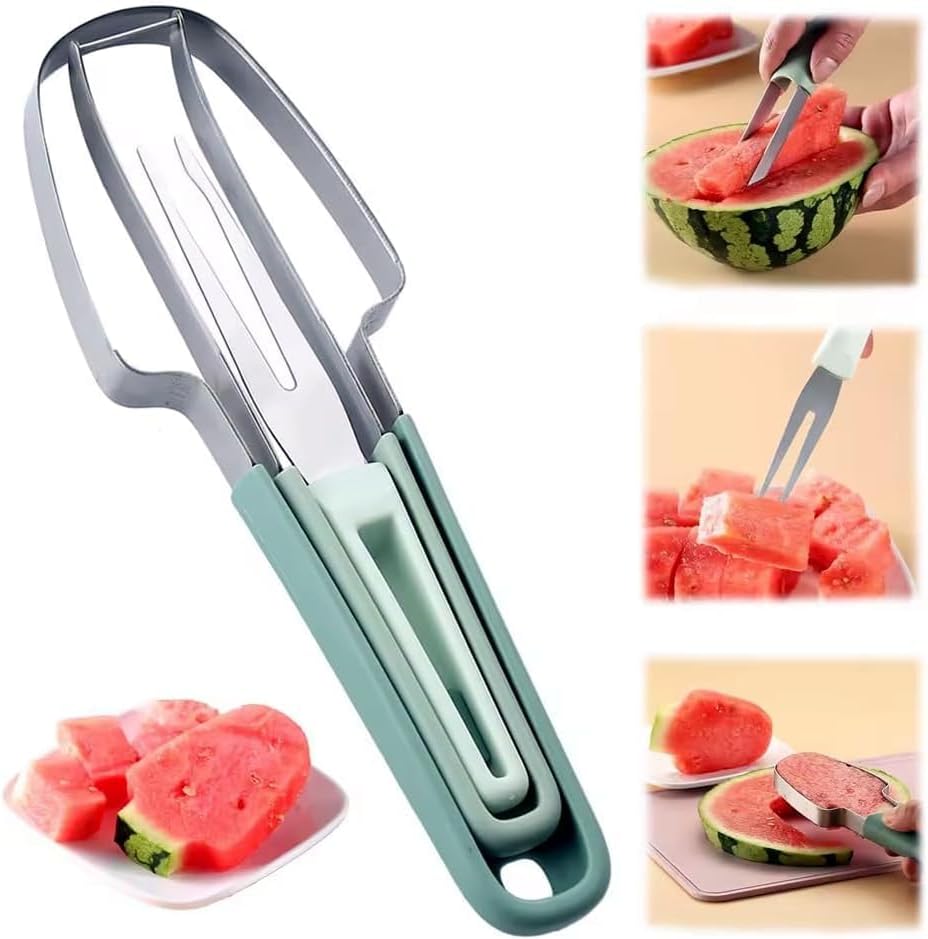 Oleex 3 in 1 Watermelon Cutter Slicer Tool