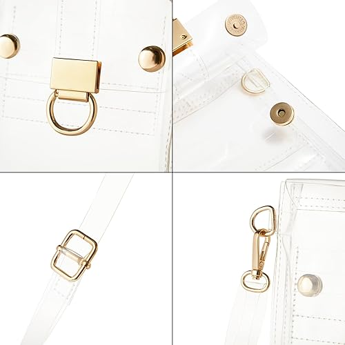 Women Clear Clutch Purse Crossbody Stadium Approved