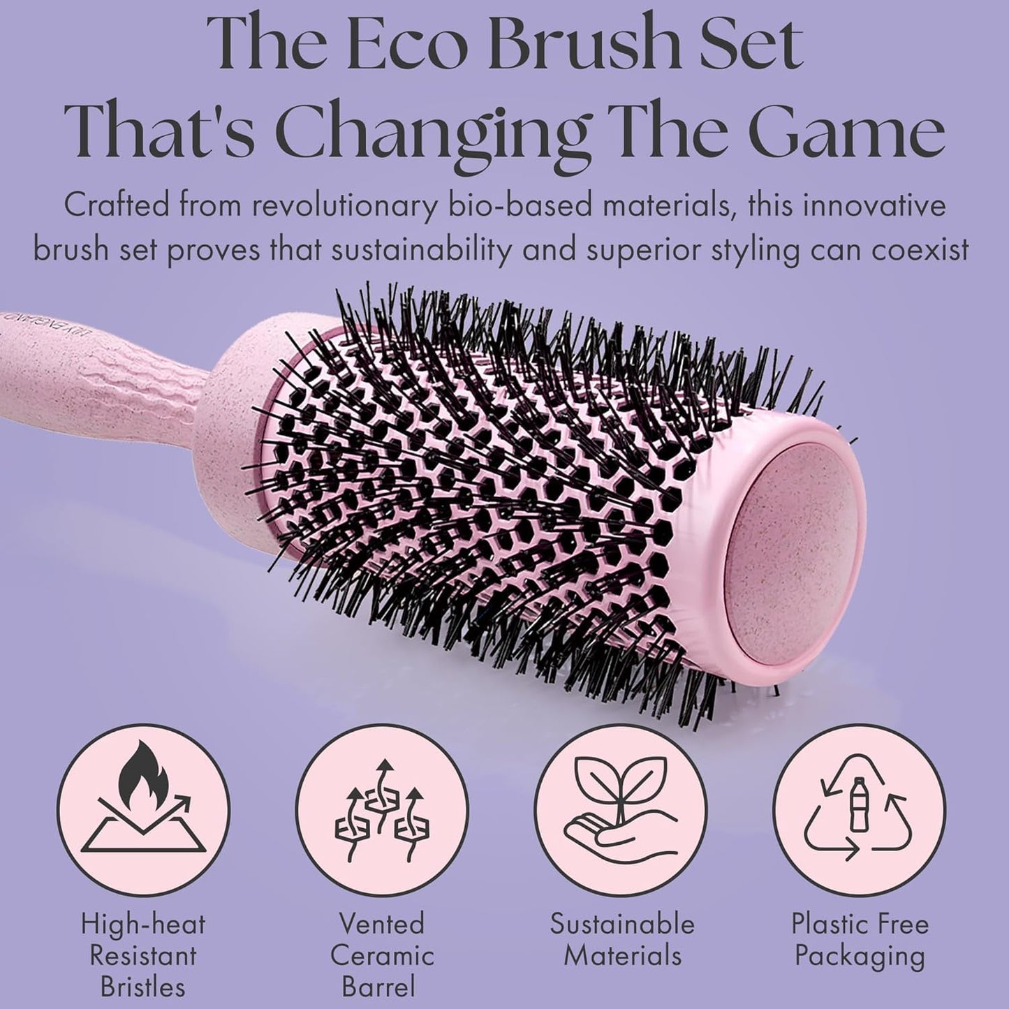 Lily England Round Blow Dry Brush Set
