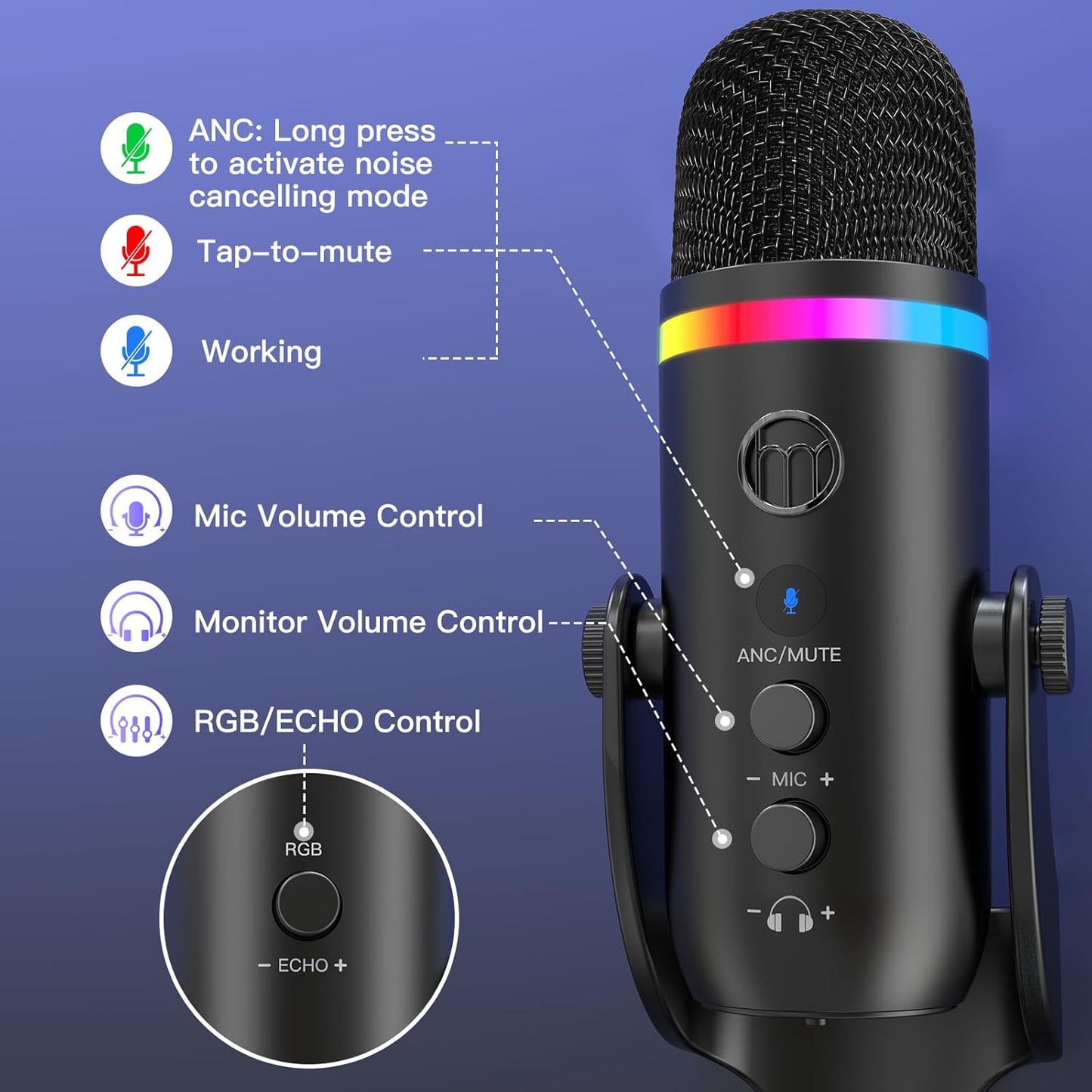 ZealSound USB Microphone