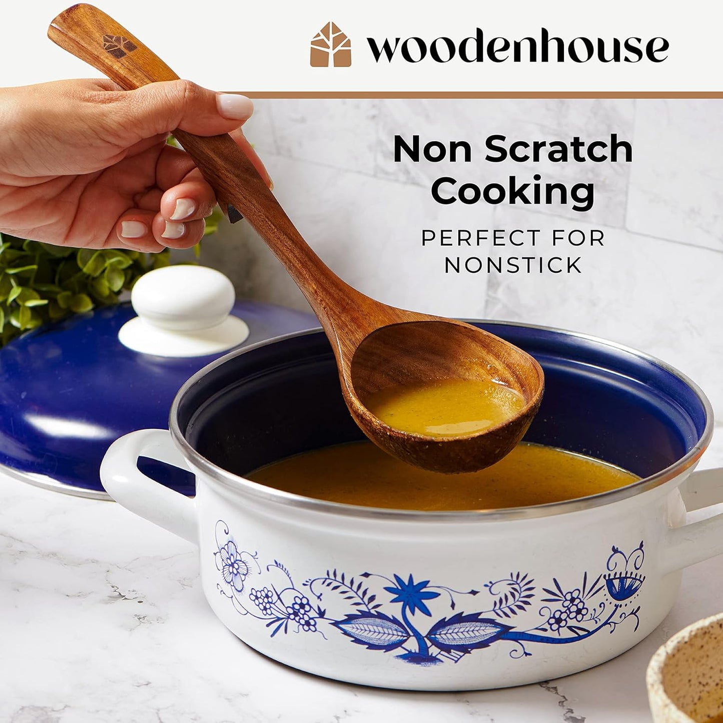 Non-Stick Wooden Spoon Set