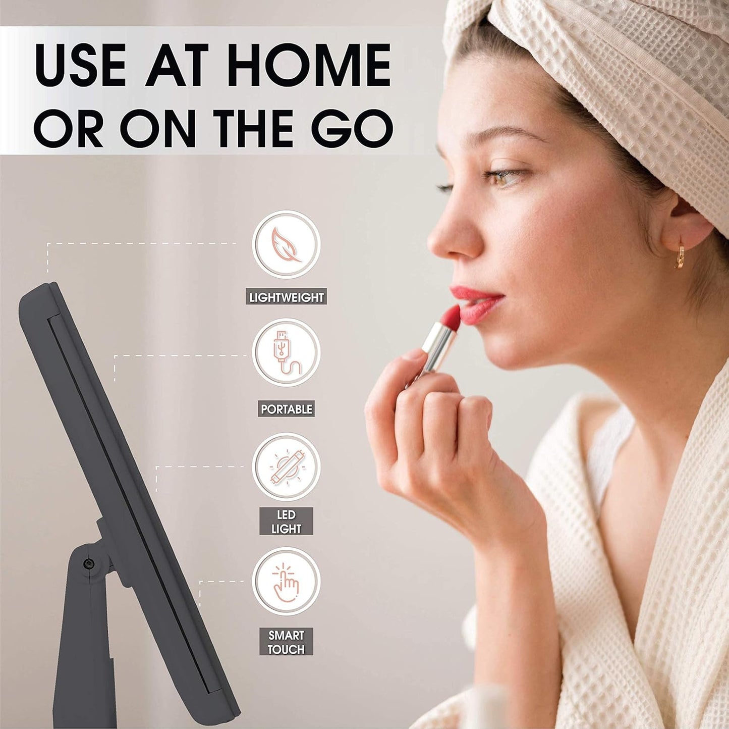 Backlit Makeup Vanity Mirror