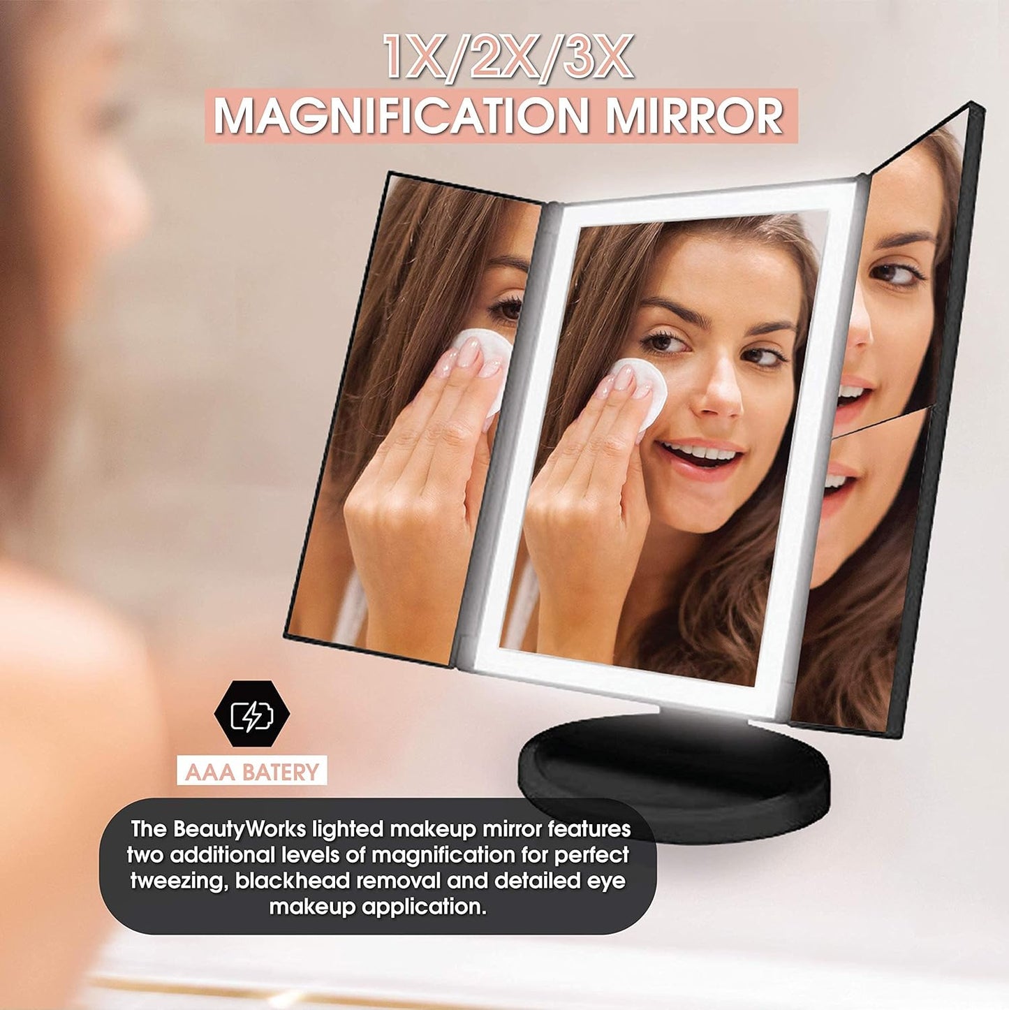 Backlit Makeup Vanity Mirror