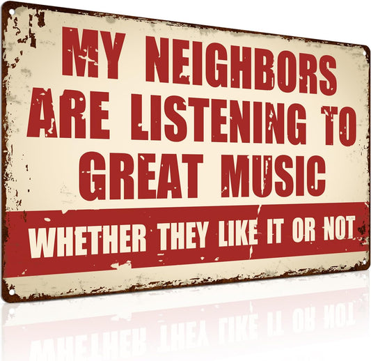Music Decor Sign