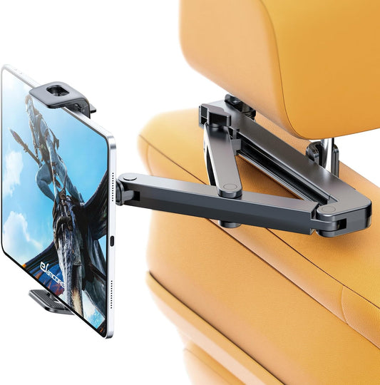 Triangular Retractable Arm Headrest Tablet Holder