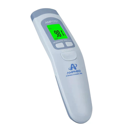 Amplim Medical Grade Non-Contact Digital Infrared Forehead Thermometer