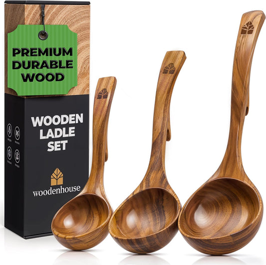 Non-Stick Wooden Spoon Set